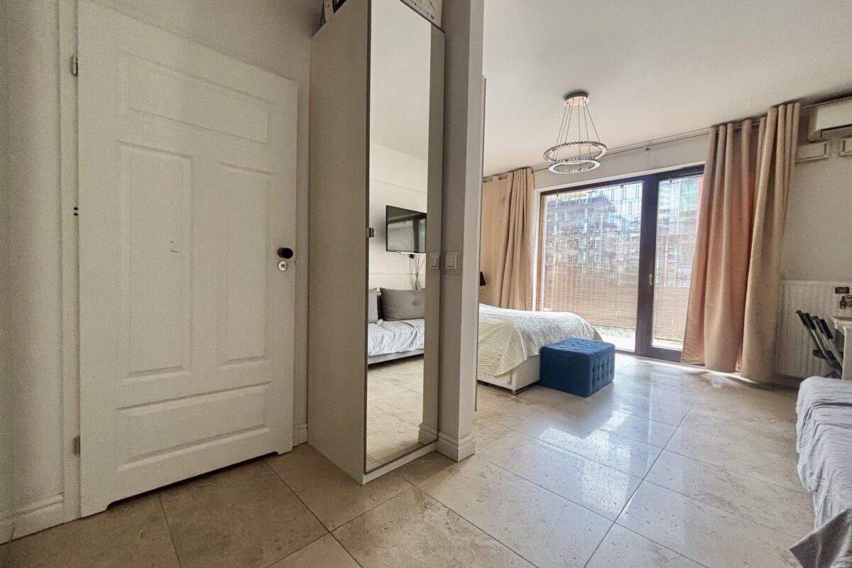 Modern Studio Apartment 26 m² – Warsaw Burakowska Street 7