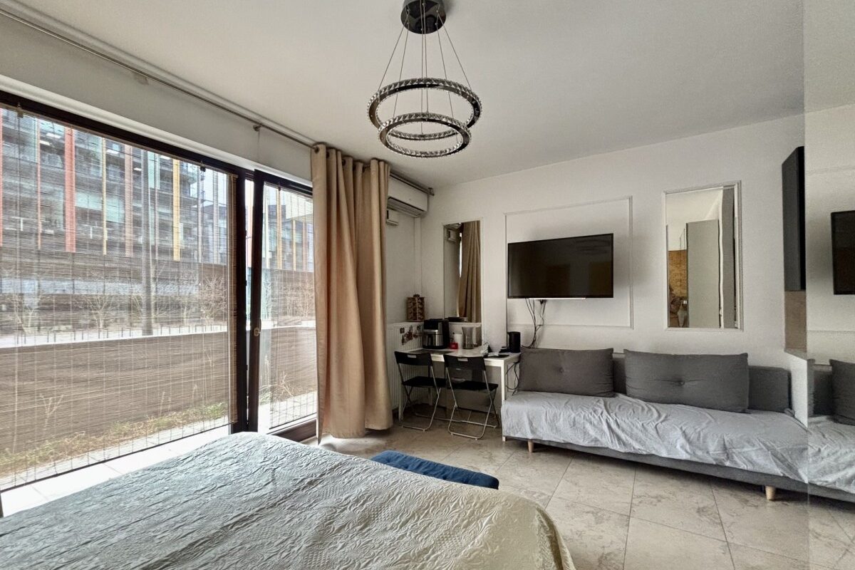 Modern Studio Apartment 26 m² – Warsaw Burakowska Street 6