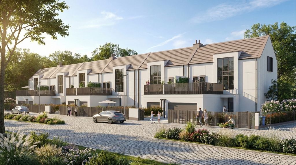 Luxury End-Unit House for Sale in Warszawa Wilanów (Zawady) | Terra Verde | 2025 Build | Smart & Passive Home