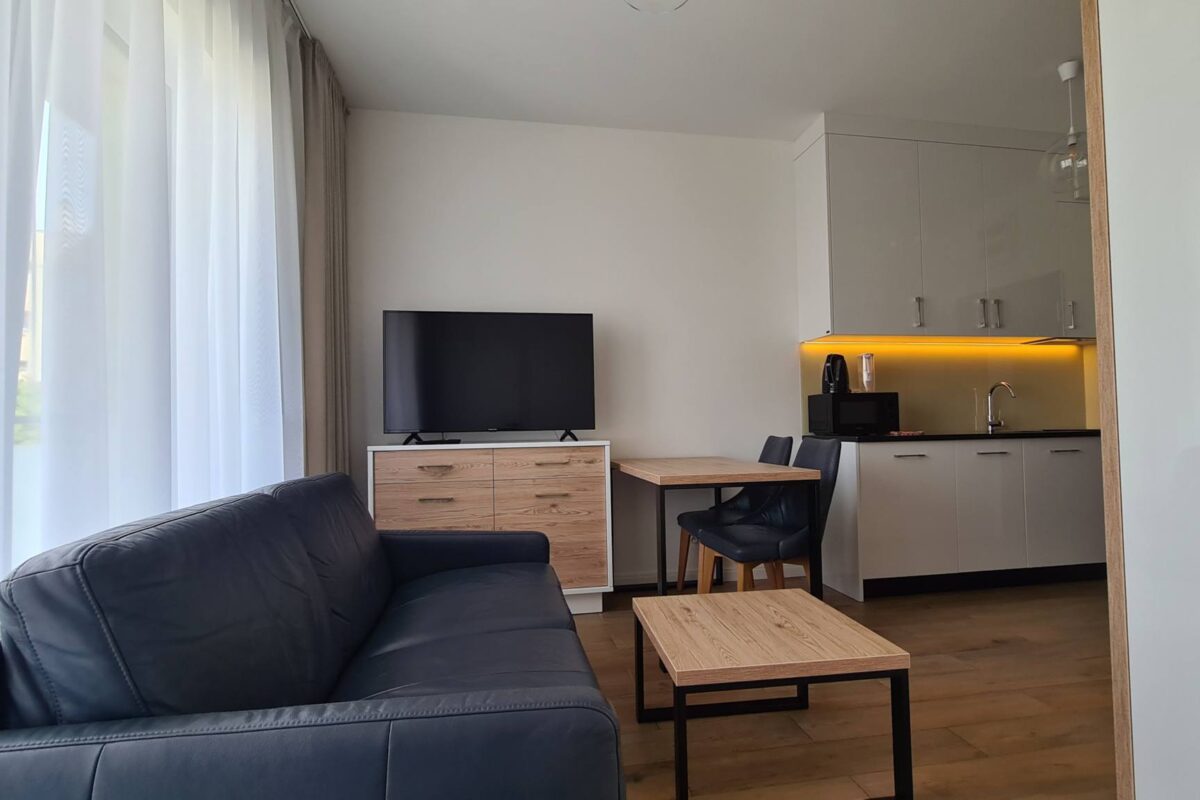 Modern 2-Room Apartment for Rent – Warsaw Ochota | Józefa Siemieńskiego Street | 30 m² | Balcony | New Building 7