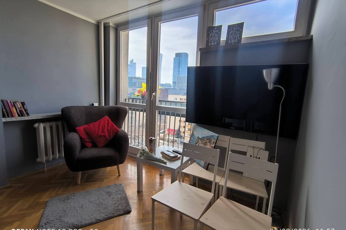 For Rent | 2-Room Apartment | 26.3 m² | Chłodna Street, Wola, Warsaw | 2,940 PLN 7