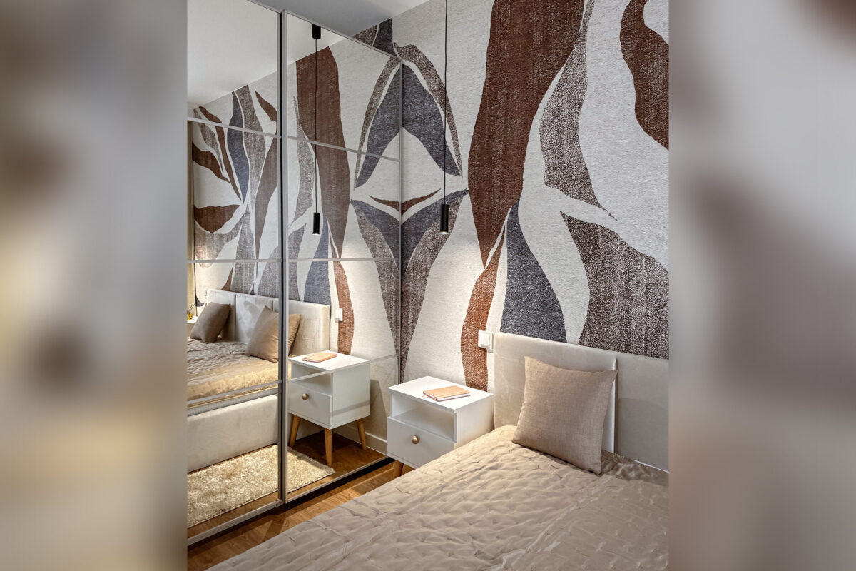 Modern 2 Odalı Kiralık Daire – Drwęcka 18, Praga-Południe, Varşova | Aleje Praskie Projesi 3