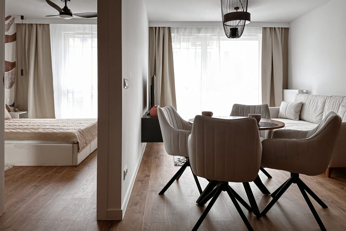 Modern 2 Odalı Kiralık Daire – Drwęcka 18, Praga-Południe, Varşova | Aleje Praskie Projesi 6