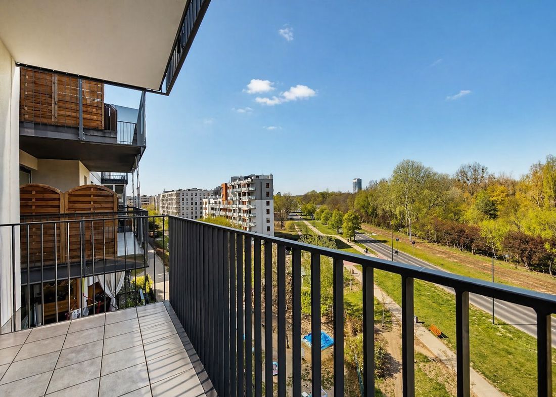 Apartment Near Metro Młociny Bielany, Warsaw