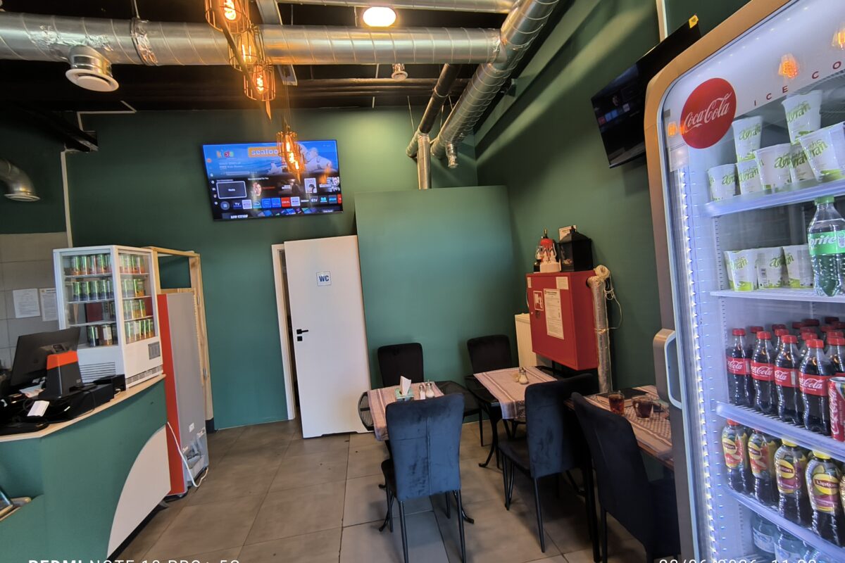 Kebab Restaurant for Sale – Warsaw, Mokotów Jana Pawła Woronicza 19